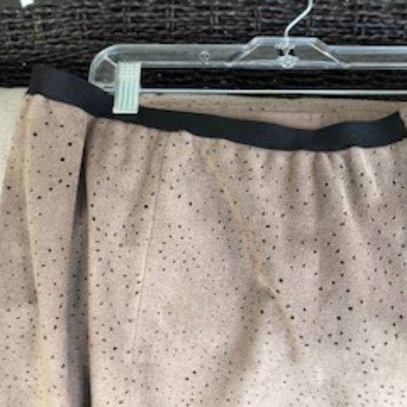 BCBG Maxazria Faux Swede Mini Skirt - Picture 5 of 5